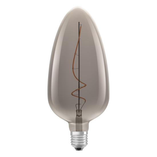 Osram Vintage 1906 LED Kerze 4W extra warmweiss E27 smoke 4058075761032 wie 15W