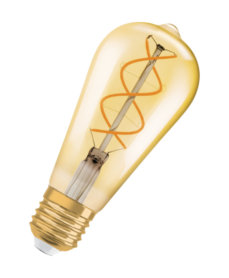 Osram Vintage 1906 LED Lampe 4W extra warmweiss E27 dimmbar 4099854090103 wie 28W