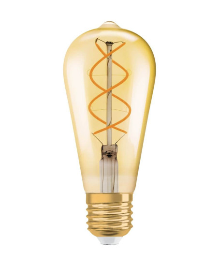 OSRAM Vintage 1906 E27 Edison Filament LED Lampe 4W 300Lm 2000K warmweiss 4099854091292 wie 28W