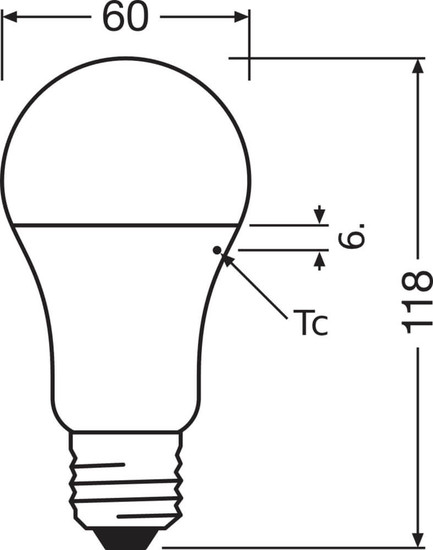 3er-Pack OSRAM LED Lampe E27 Classic matt A100 13W 1521lm Warmweiss 3000K wie 100W 4099854533990