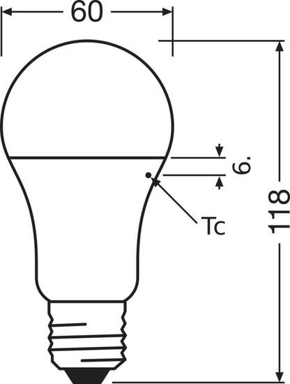 OSRAM LED Lampe E27 Value Classic A matt A120 14W 1893lm Tageslichtweiss 6500K wie 120W 4099854546068