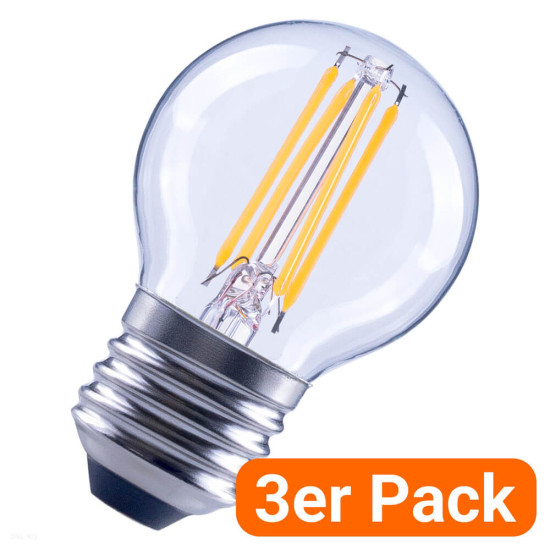 3er-Pack OSRAM LED Lampe E27 Classic Filament P25 1.8W 250lm Neutralweiss 4000K wie 25W 4099854556630