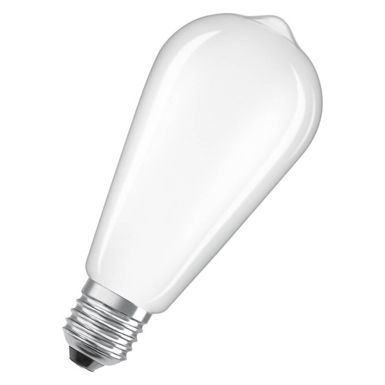 OSRAM LED Lampe E27 Edison Filament matt ST64 7W 806lm Neutralweiss 4000K wie 60W 4099854565809