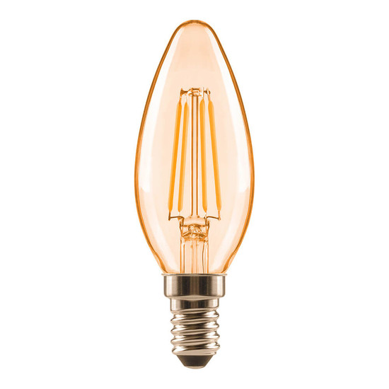 OSRAM LED Kerze E14 Classic Filament B20 2.5W 200lm Extra-Warmweiss 2400K wie 20W 4099854567766