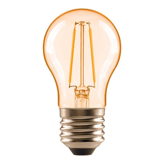 OSRAM LED Lampe E27 Classic Filament P10 1.1W 80lm Extra-Warmweiss 2400K wie 10W 4099854568664