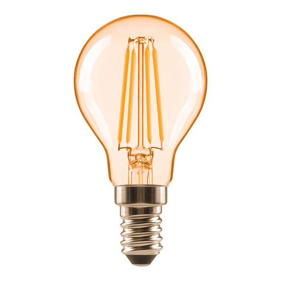 OSRAM LED Lampe E14 Classic Filament P33 4.2W 380lm Extra-Warmweiss 2400K wie 33W 4099854568800