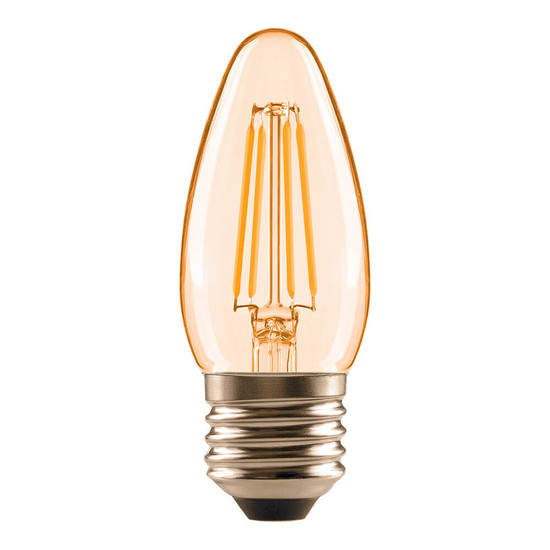 OSRAM LED Kerze E27 Classic Filament B33 4.2W 380lm Extra-Warmweiss 2400K wie 33W 4099854569647