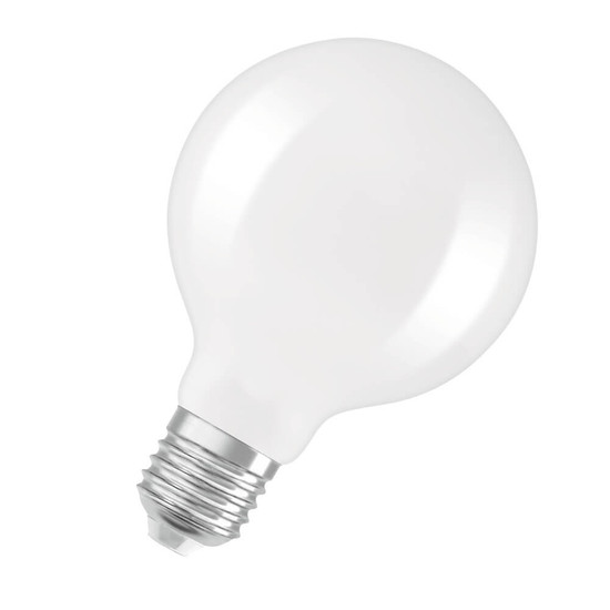 OSRAM LED Lampe E27 Globe Filament matt G95 7.5W 1055lm Warmweiss 2700K wie 75W 4099854570285
