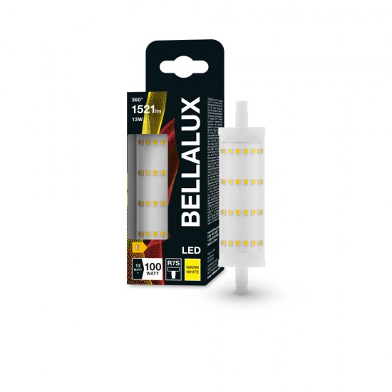 BELLALUX LINE R7s LED Stablampe 12,5W warmweiss wie 100W