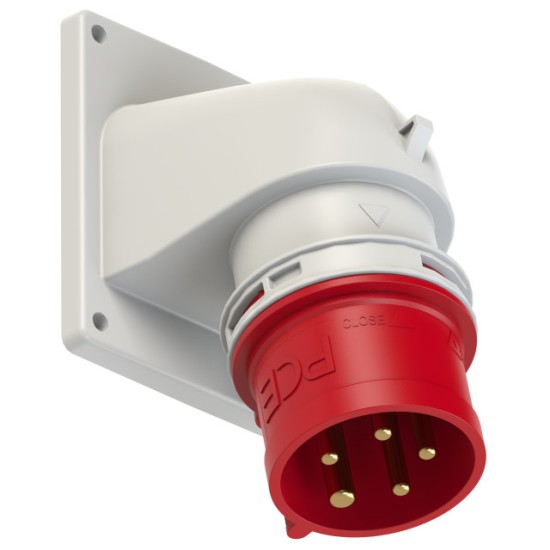 PCE 77715-6 CEE-Anbaugerätestecker Winkel 16A 230V 32A IP44