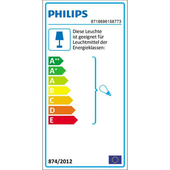 Philips myGarden Pasture Außenwandleuchte dimmbar E27 1627030PN