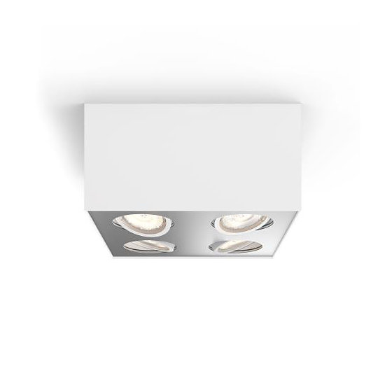 Philips myLiving Box LED Deckenleuchte WarmGlow dimmbar 4x45W Warmweiss 5049431P0