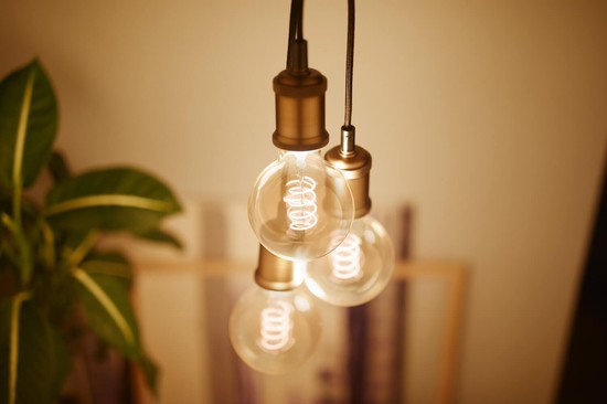 Philips Hängeleuchte, Pendelleuchte Gold E27