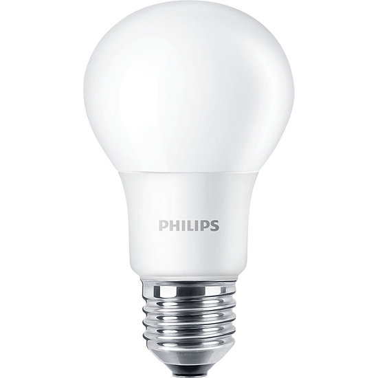 Philips CorePro LED Lampe 7,5W A60 E27 neutralweiss matt  8718696577776