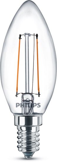 Philips LED Kerze Classic 2W warmweiss E14 8718699777531