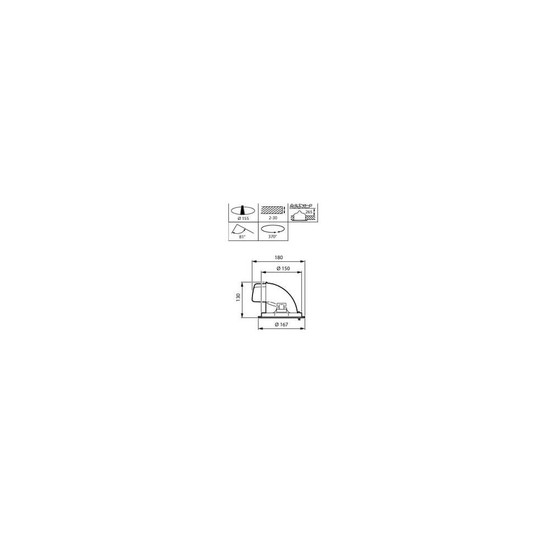 Philips LED Einbaustrahler LuxSpace Accent Performance Ø15,5cm 29W 4000lm Champagne 2700K Weiß RS782B 8718699979638
