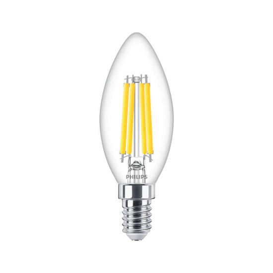 Philips LED Kerze E14 MASTER Value B35 klar 3,4W 470lm Warmweiss 2700K 90Ra dimmbar wie 40W 8719514355439