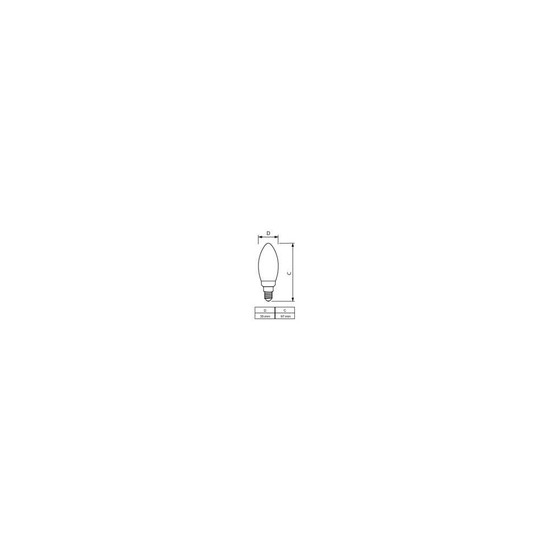Philips LED Kerze E14 MASTER Value B35 klar 3,4W 470lm Warmweiss 2700K 90Ra dimmbar wie 40W 8719514355439