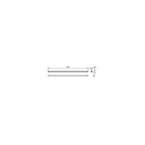 Philips LED Lichtleiste Ledinaire 120cm 20W 2100lm Neutralweiss 4000K 8719514527904