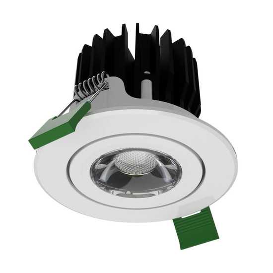 Philips LED Einbaustrahler CoreLine Gen2 schwenkbar Ø6,8cm 7,2W 750lm Warmweiss 3000K dimmbar IP44 Weiß 8719514940796