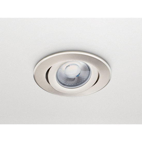 Philips LED Einbaustrahler CoreLine Gen2 schwenkbar Ø6,8cm 12,3W 1380lm Neutralweiss 4000K dimmbar IP44 Aluminium 8719514940925