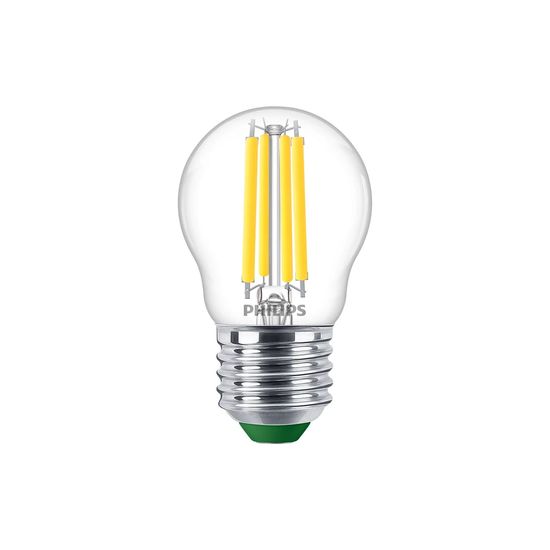 Philips Tropfen Lampe LED P45 E27 4000K klar Ultra Effizient 2,3W 485lm neutralweiss 4000K wie 40W
