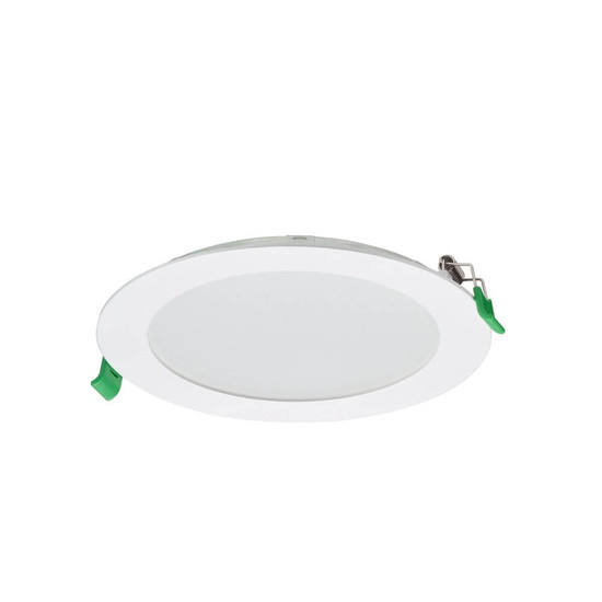 Philips LED Downlight CoreLine Slim Ø15,5cm 10W 1080-1150lm warm-/neutralweiss 3000/4000K CCT DALI IP44 Weiß 8721103316998