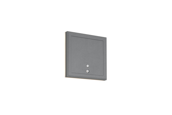 Reality R23056242 Fortaleza LED Wandleuchte 2W Anthrazit IP54 warmweiss