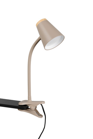 Reality R25831143 Pongo LED Klemmleuchte 4,5W Warm Beige warmweiss