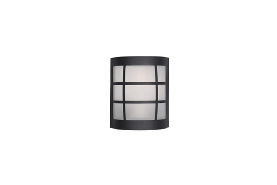 Reality R26456132 Sintra E27 Wandleuchte Schwarz Matt IP44