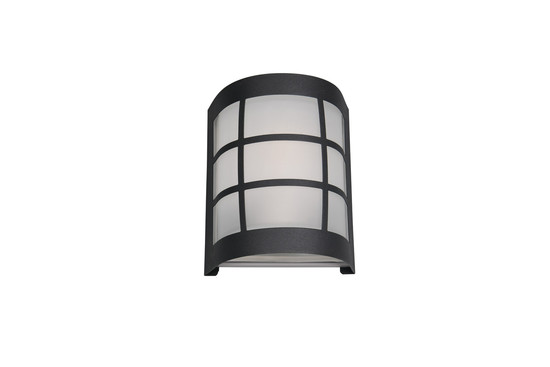 Reality R26456132 Sintra E27 Wandleuchte Schwarz Matt IP44