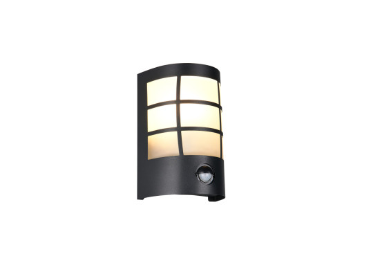Reality R26459132 Sintra E27 Wandleuchte Schwarz Matt IP44