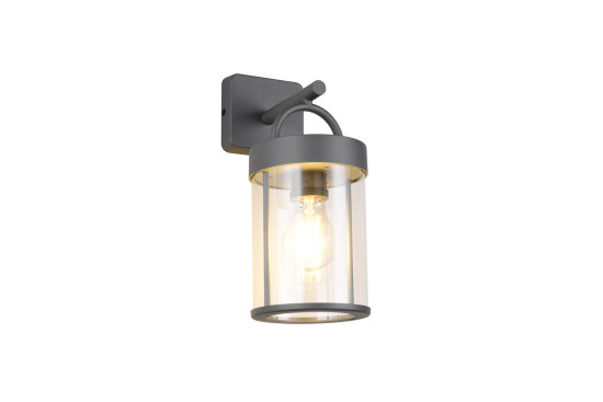 Reality R26476142 Almeria E27 Wandleuchte Anthrazit IP44