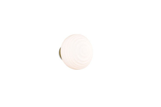 Reality R27771101 Earl LED Wandleuchte 1,5W ⌀15,5cm Messing Matt warmweiss Touch