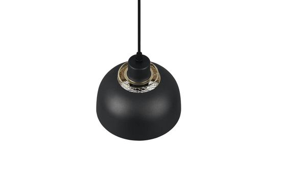 Reality Punch Pendelleuchte E27  ⌀18cm Schwarz Matt Höhenverstellbar
