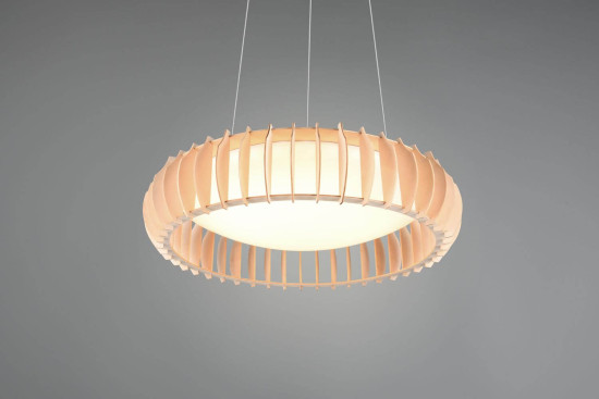 Reality Monte LED Pendelleuchte  40W ⌀60cm dimmbar Weiß CCT einstellbare Lichtfarbe