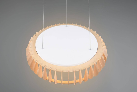 Reality Monte LED Pendelleuchte  40W ⌀60cm dimmbar Weiß CCT einstellbare Lichtfarbe