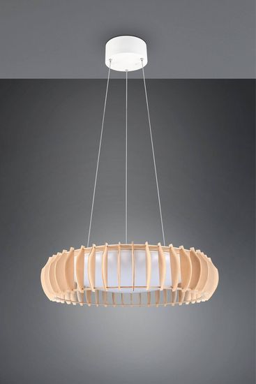 Reality Monte LED Pendelleuchte  40W ⌀60cm dimmbar Weiß CCT einstellbare Lichtfarbe