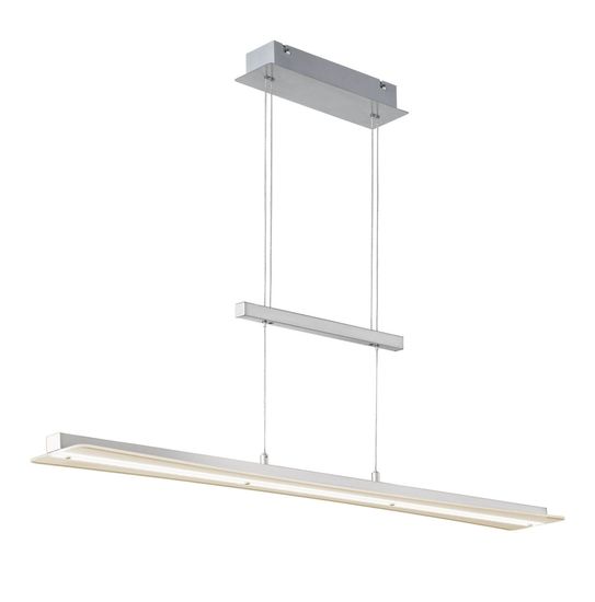Reality Smash LED Pendelleuchte  18W Nickel Matt CCT einstellbare Lichtfarbe Touch
