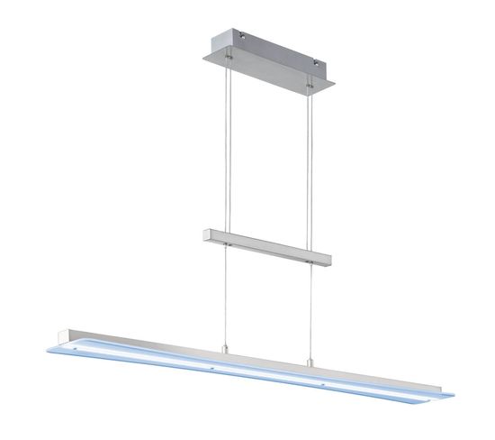 Reality Smash LED Pendelleuchte  18W Nickel Matt CCT einstellbare Lichtfarbe Touch