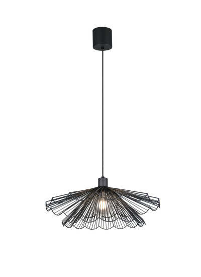 Reality R36431532 Margarita E27 Pendelleuchte ⌀50cm Schwarz Matt