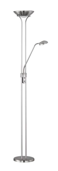 Reality Spock LED Stehleuchte  20W dimmbar Nickel Matt warmweiss
