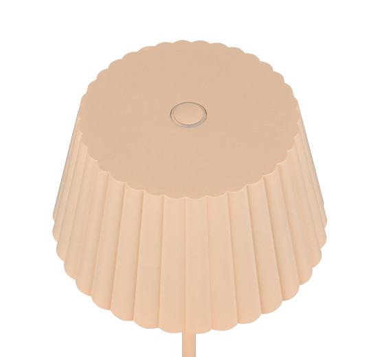 Reality R47706166 Suarez LED Stehleuchte 1,5W ⌀13,5cm dimmbar Sand IP44 warmweiss