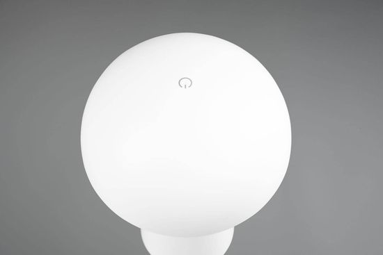 Reality Lennon LED Tischleuchte  2W ⌀13,6cm Weiß IP44 warmweiss