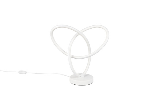 Reality R53591131 Lando LED Tischleuchte 8W Weiß Matt warmweiss