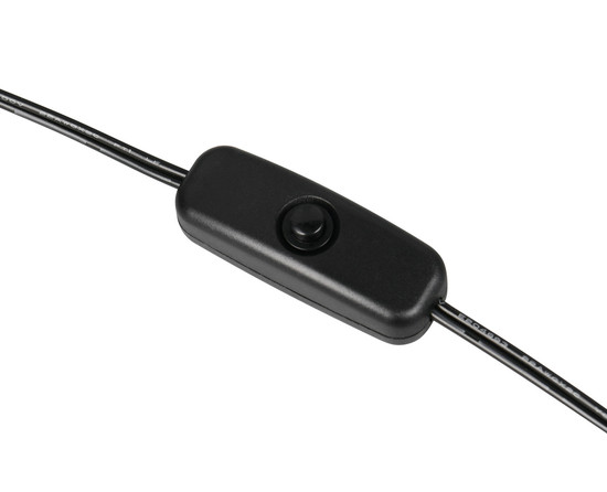 Reality R53591132 Lando LED Tischleuchte 8W Schwarz Matt warmweiss