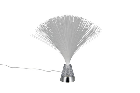Reality R53841106 Punk LED Tischleuchte 1W ⌀8,5cm Chrom warmweiss
