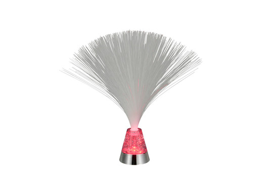 Reality R53841106 Punk LED Tischleuchte 1W ⌀8,5cm Chrom warmweiss