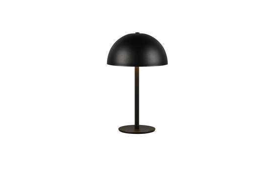 Reality R54891132 Munoz LED Tischleuchte 1,3W ⌀13cm Schwarz Matt warmweiss Touch
