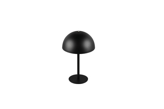 Reality R54891132 Munoz LED Tischleuchte 1,3W ⌀13cm Schwarz Matt warmweiss Touch